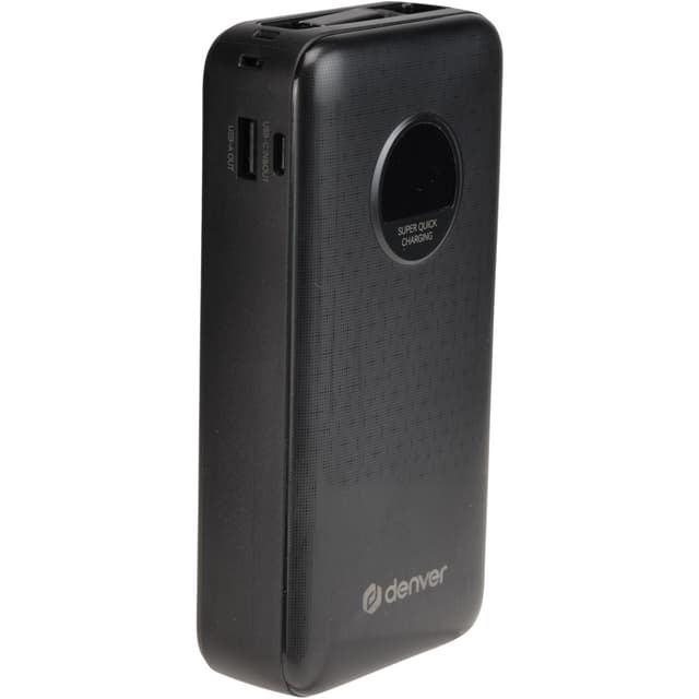 Denver PowerBank 20.000 mAh 65W PD Svart