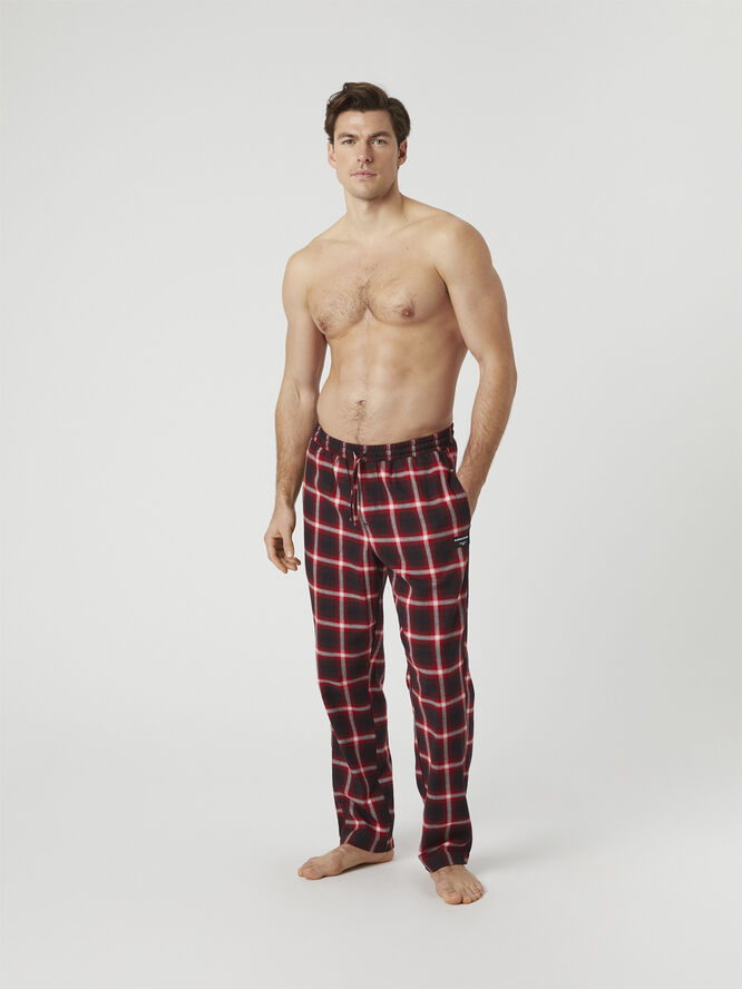 Björn Borg CORE FLANNEL PYJAMA PANTS Bb lumber check