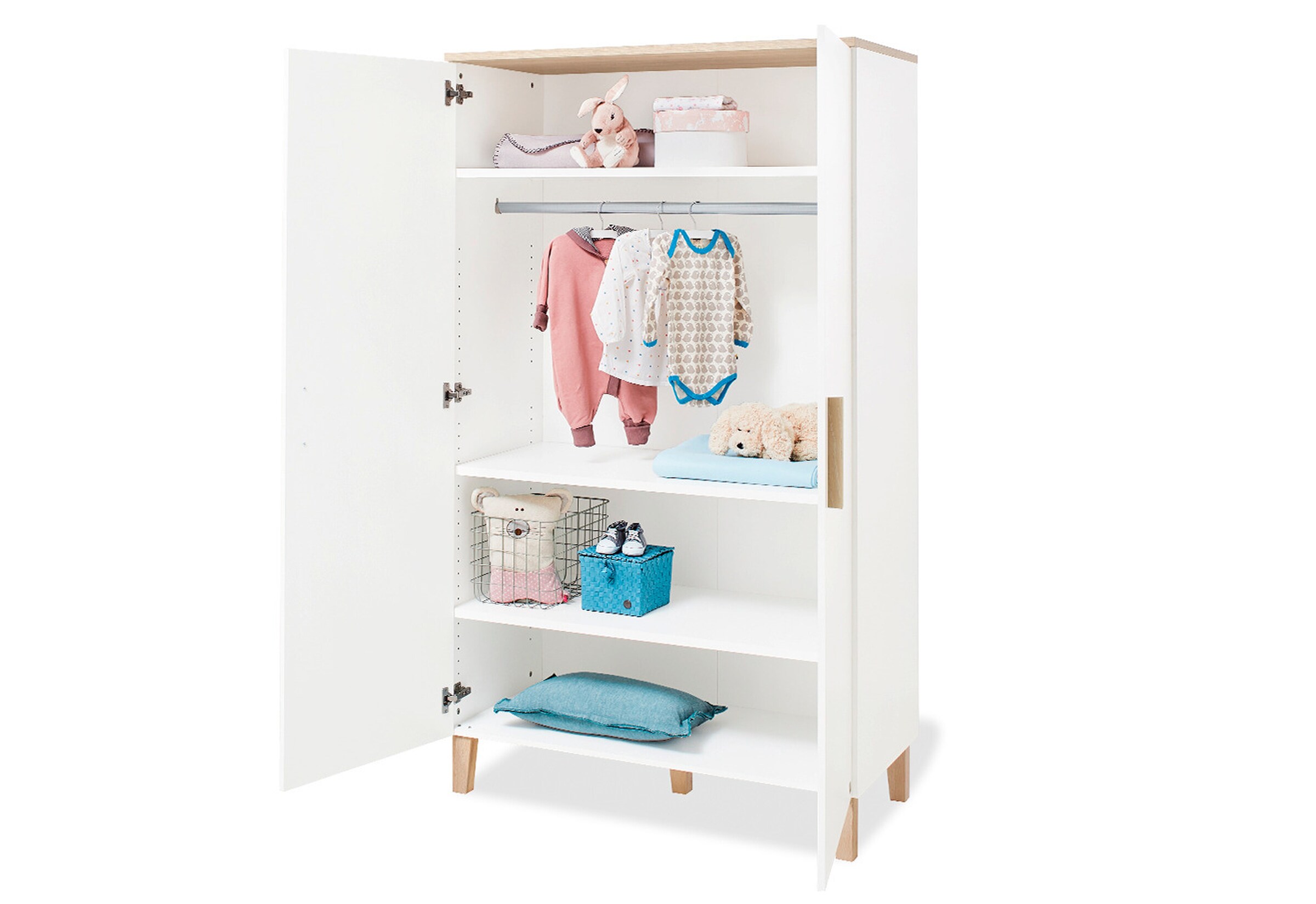 Pinolino Kinderzimmer-Set „Lumi” extrabreit, 3-tlg.