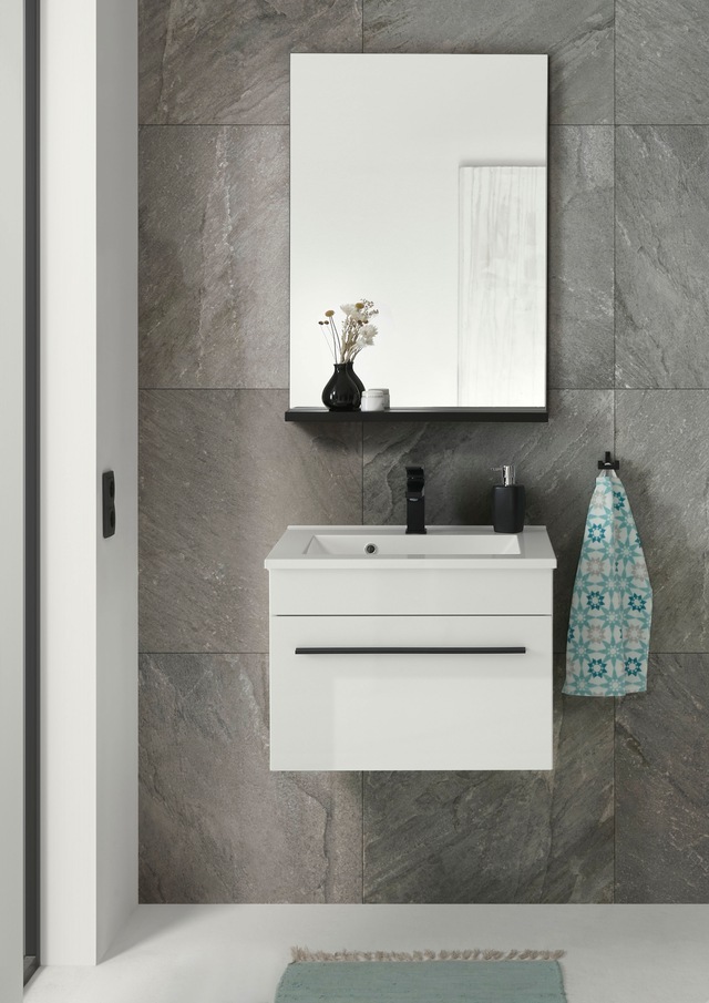 INOSIGN Badmöbel-Set »Cantara, Bad im modernen Design, 2-teiliges Badezimmer« Set, 2 Stk. tlg.