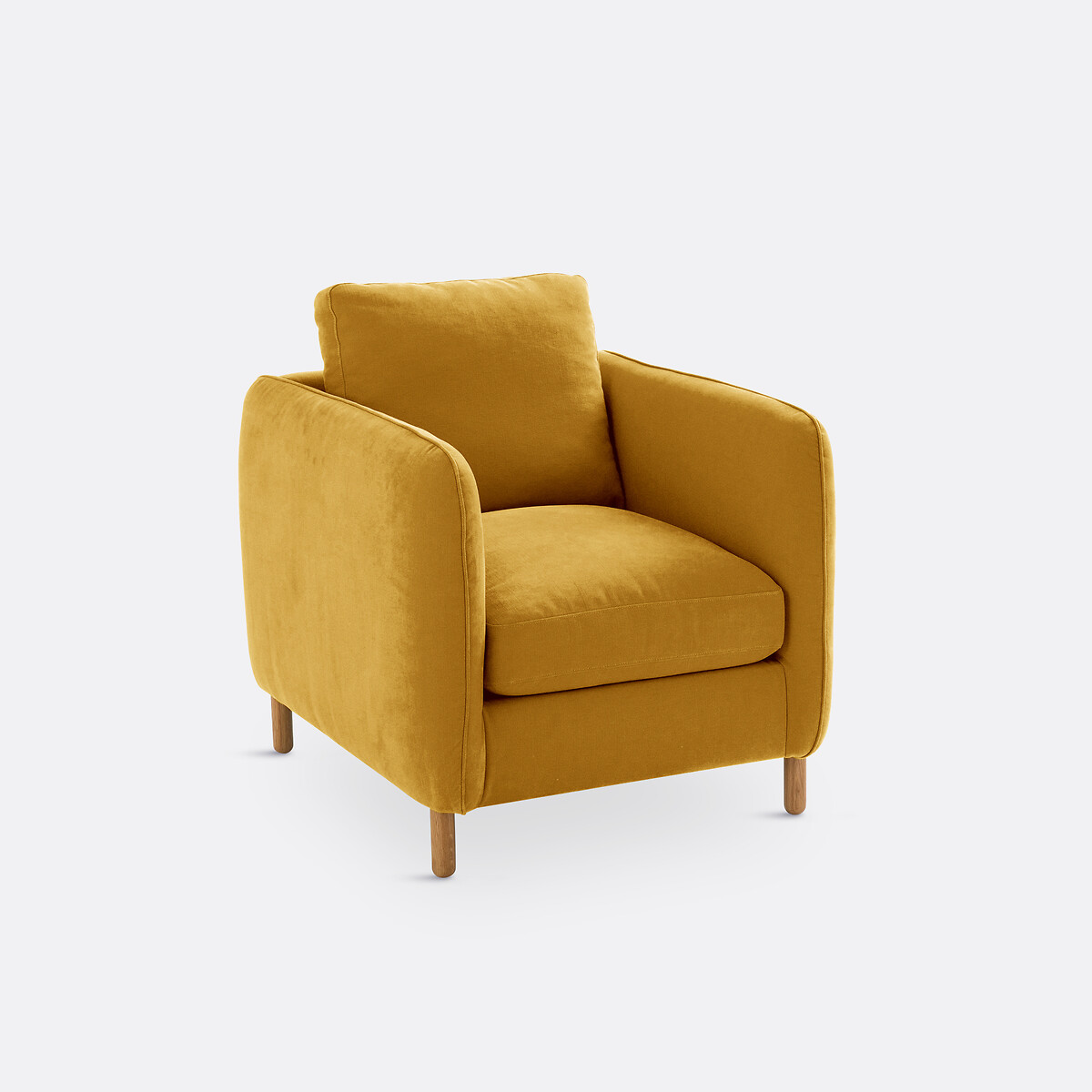 LA REDOUTE INTERIEURS<br>Poltrona de algodão/linho, Loméo
