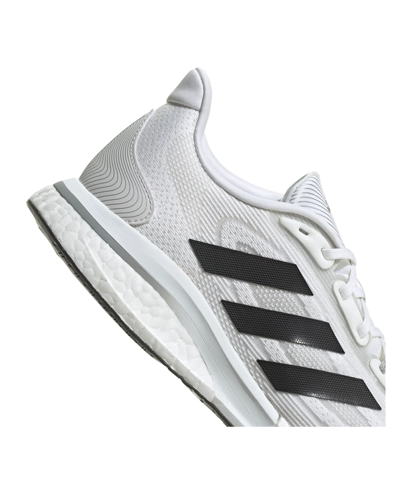 adidas Supernova+ Weiss Schwarz Grau Laufschuh