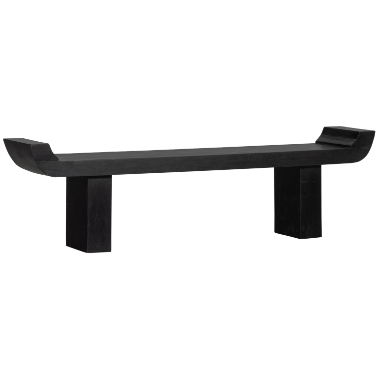 WOOOD Lox bankje zwart