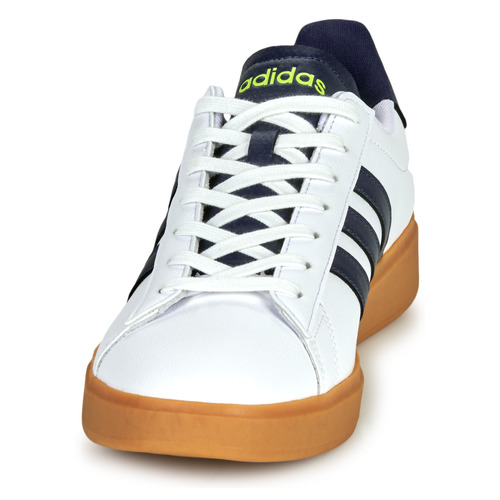 Adidas Sportswear - GRAND COURT 2.0 - Blanc / Bleu / Gum