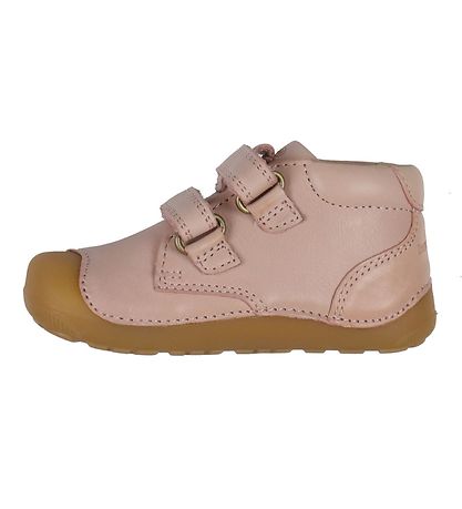 Bundgaard Lauflernschuh - Petit Velcro - Alt Rose