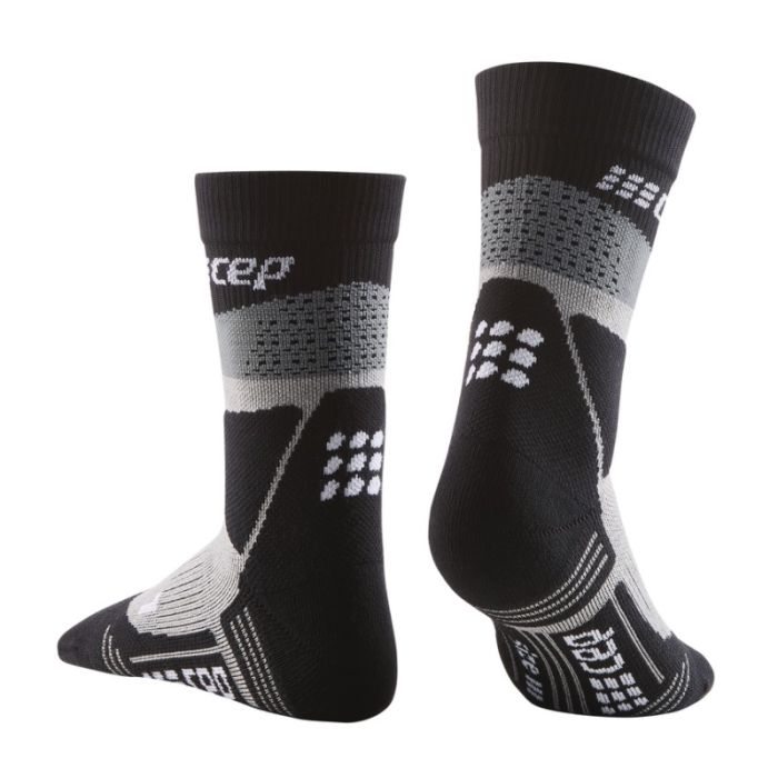 CEP Herre Strømper Max Cushion Hiking Socks Mid-Cut Sort