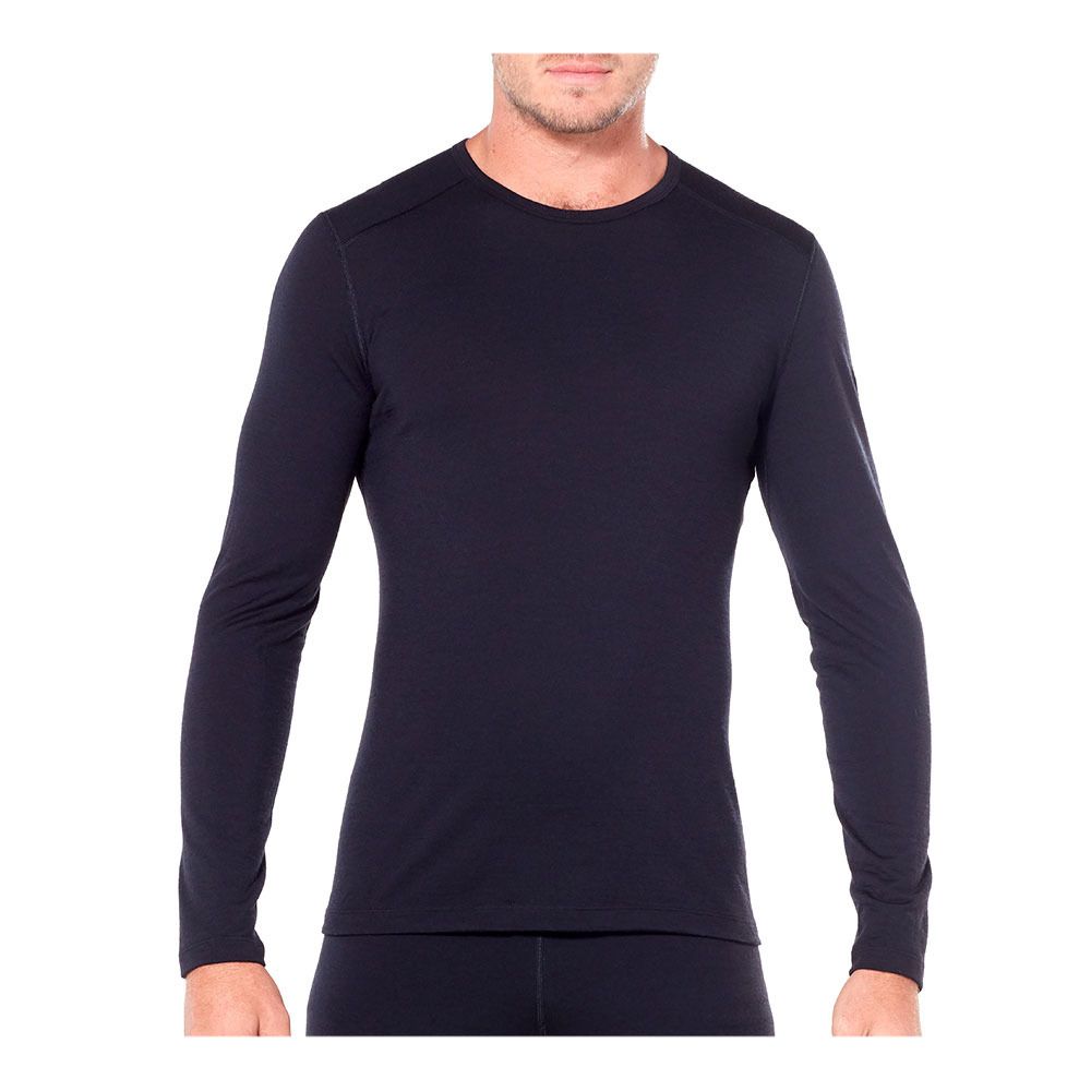 Icebreaker 200 OASIS MERINO - Sous-couche Homme black