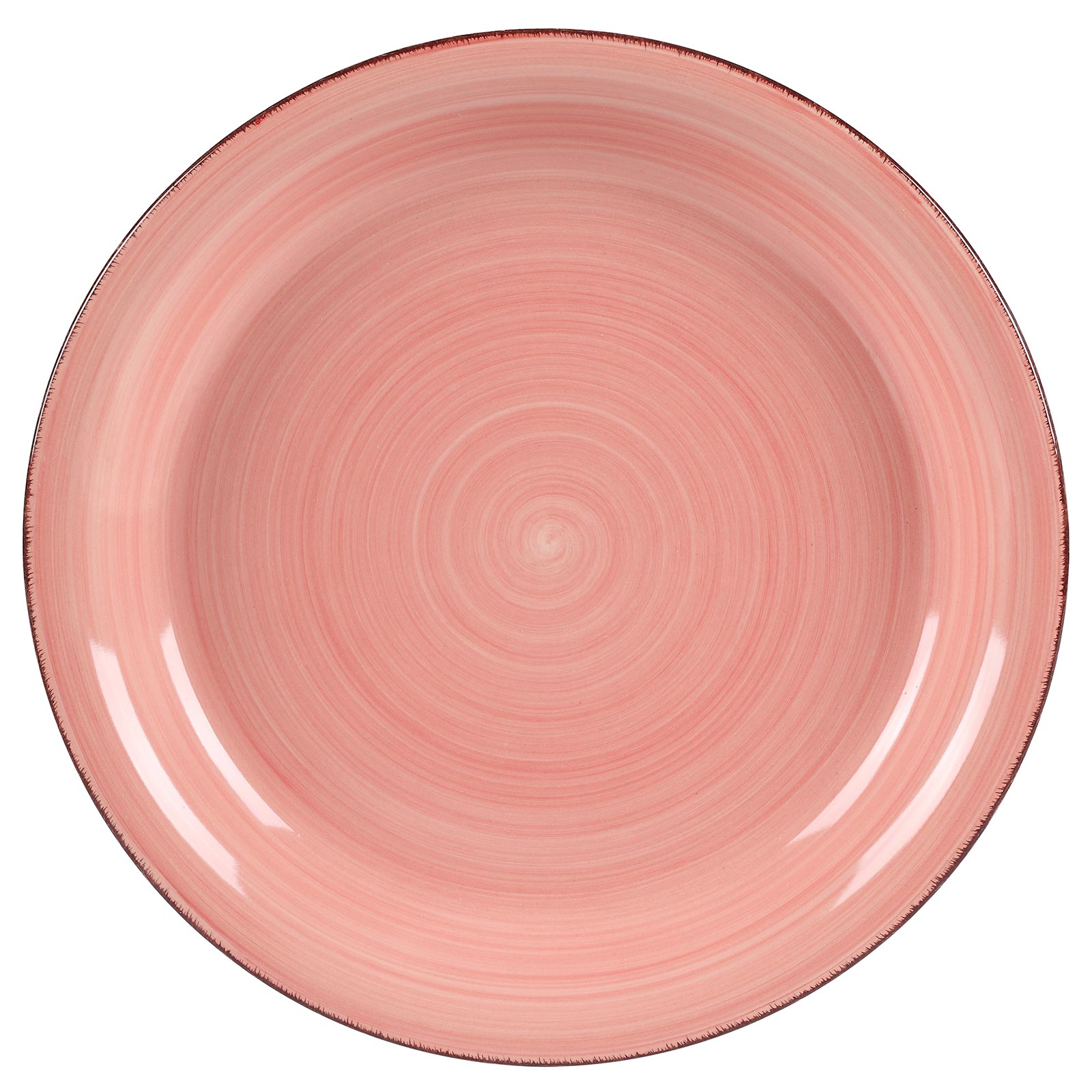 Teller - rosa - flach - Ø 27 cm