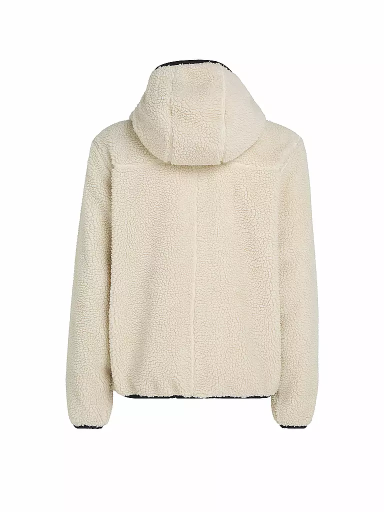 TOMMY JEANS Jacke in Felloptik beige