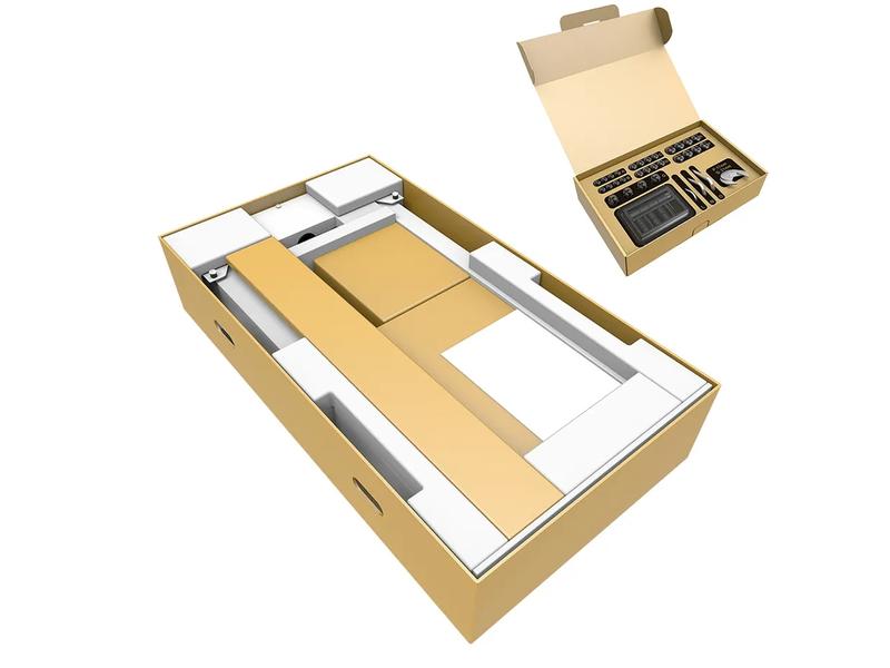 NEOMOUNTS TV-Trolley FL55-875WH1 Weiss Motorisierter Bodenständer für 37-100