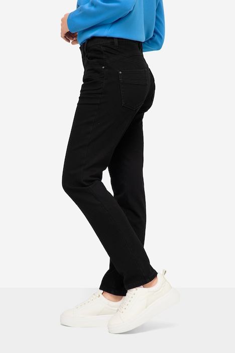 Winter-Jeans, Straight Fit, 5-Pocket, mit recyceltem Polyester