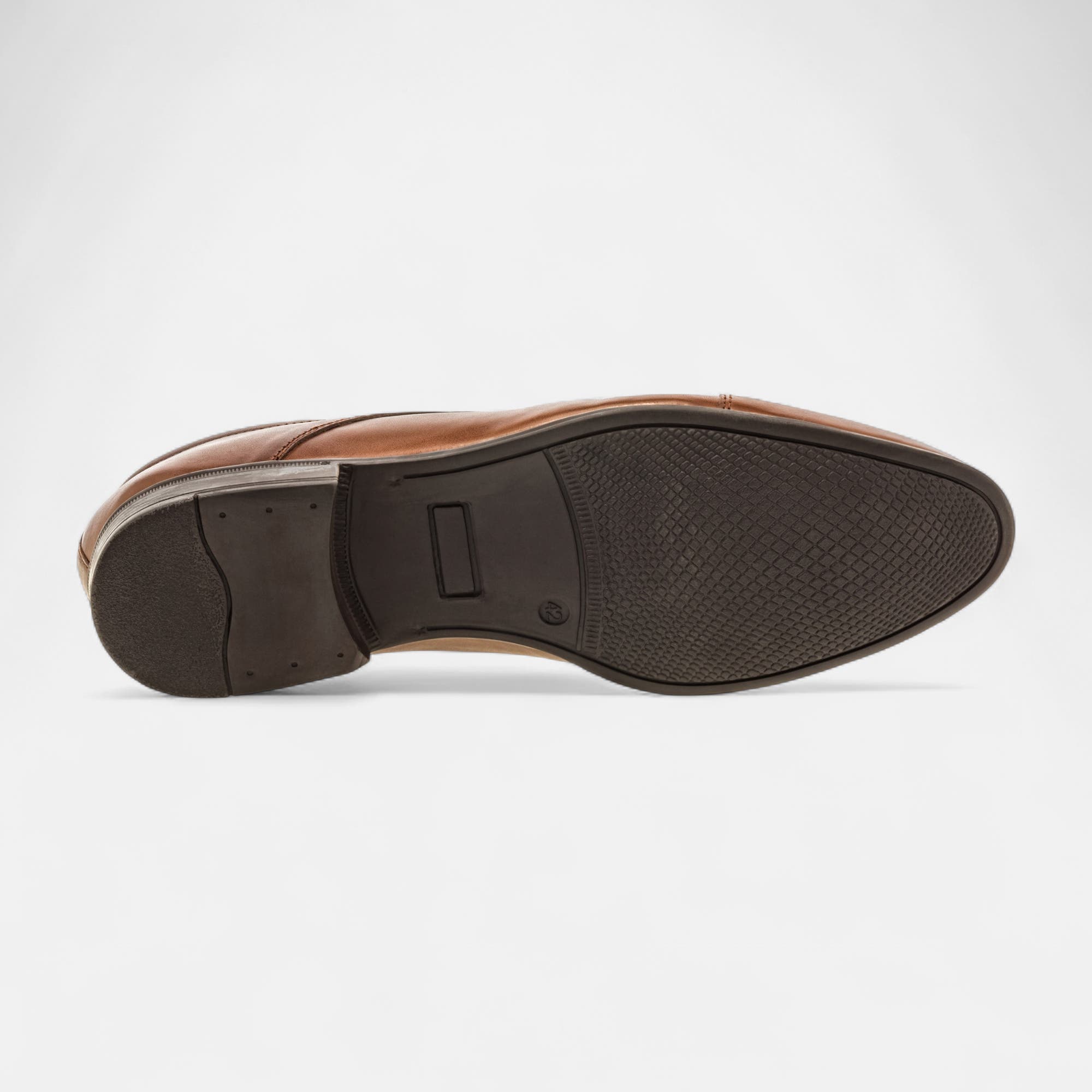 Derbies Homme en cuir cognac