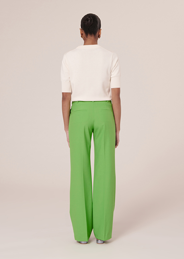 Pantalon Petervert en laine froide