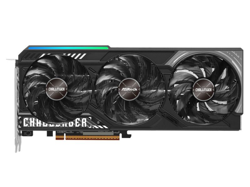 ASRock Grafikkarte Radeon RX 9070 Challenger 16 GB Gamer-Grafikkarte mit 16 GB GDDR6-Speicher, ermöglicht Auflösungen bis zu 8k