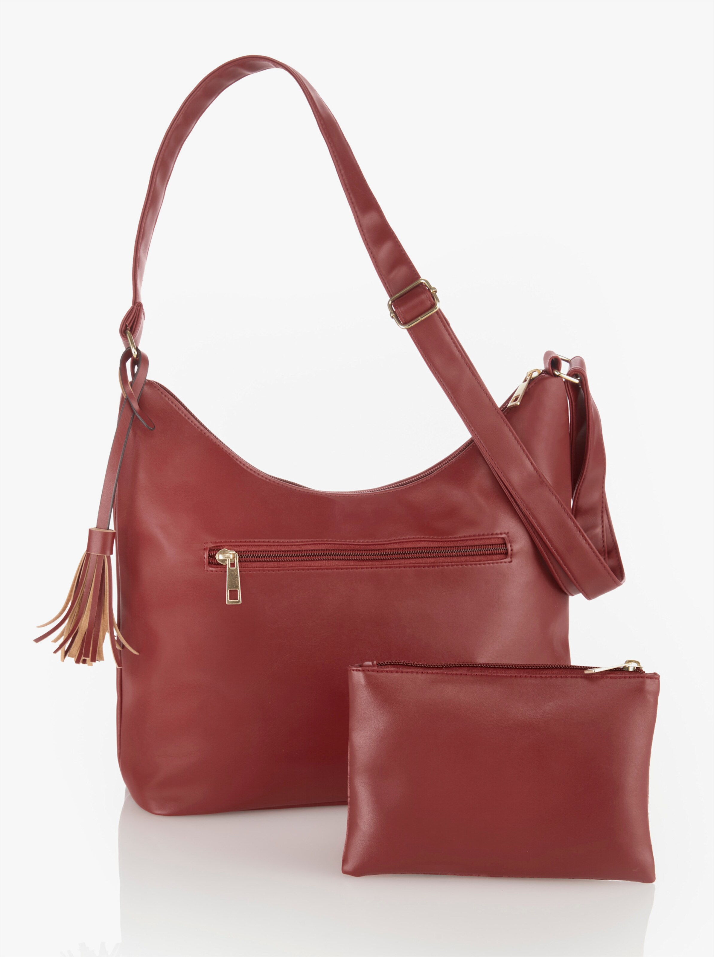 Handtasche mit Kosmetiktasche