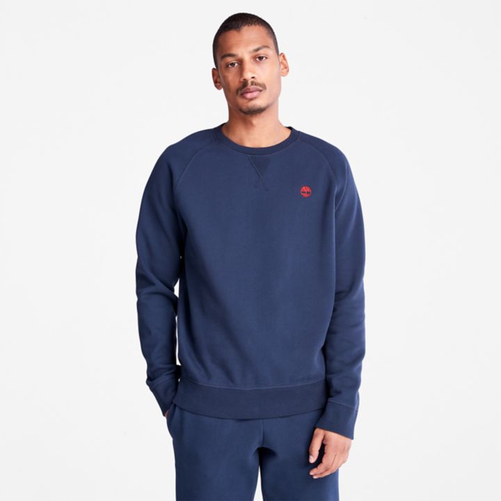 Moletom Exeter River Crewneck Masculino na cor Azul Marinho