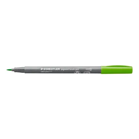 STAEDTLER® pigment brush pen 371 - gelbgrün