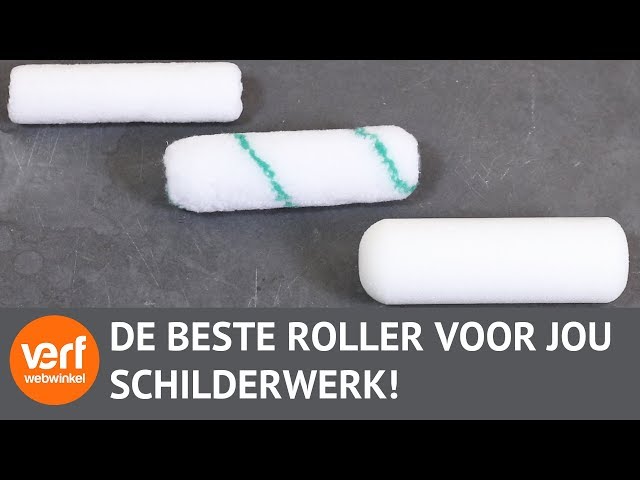 Sam Schuimroller Extra Fijn - 10cm - Beugelzijde afgerond (5st)