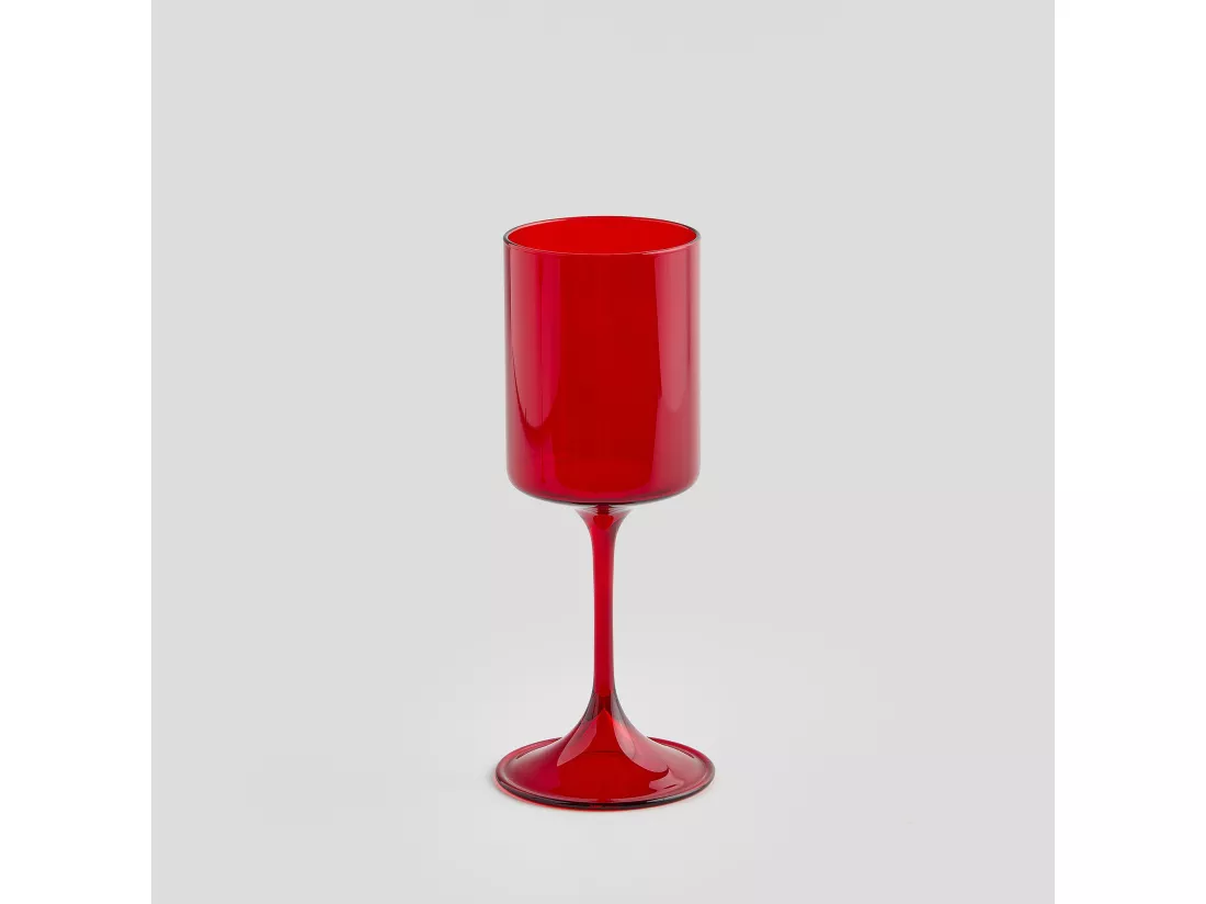 Verre À Vin Ligurrio Rouge Foncé 21.3 x 8.5