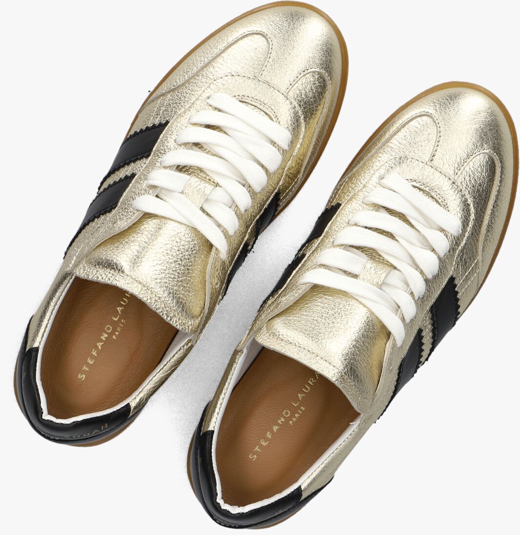 gouden stefano lauran lage sneakers 1white101
