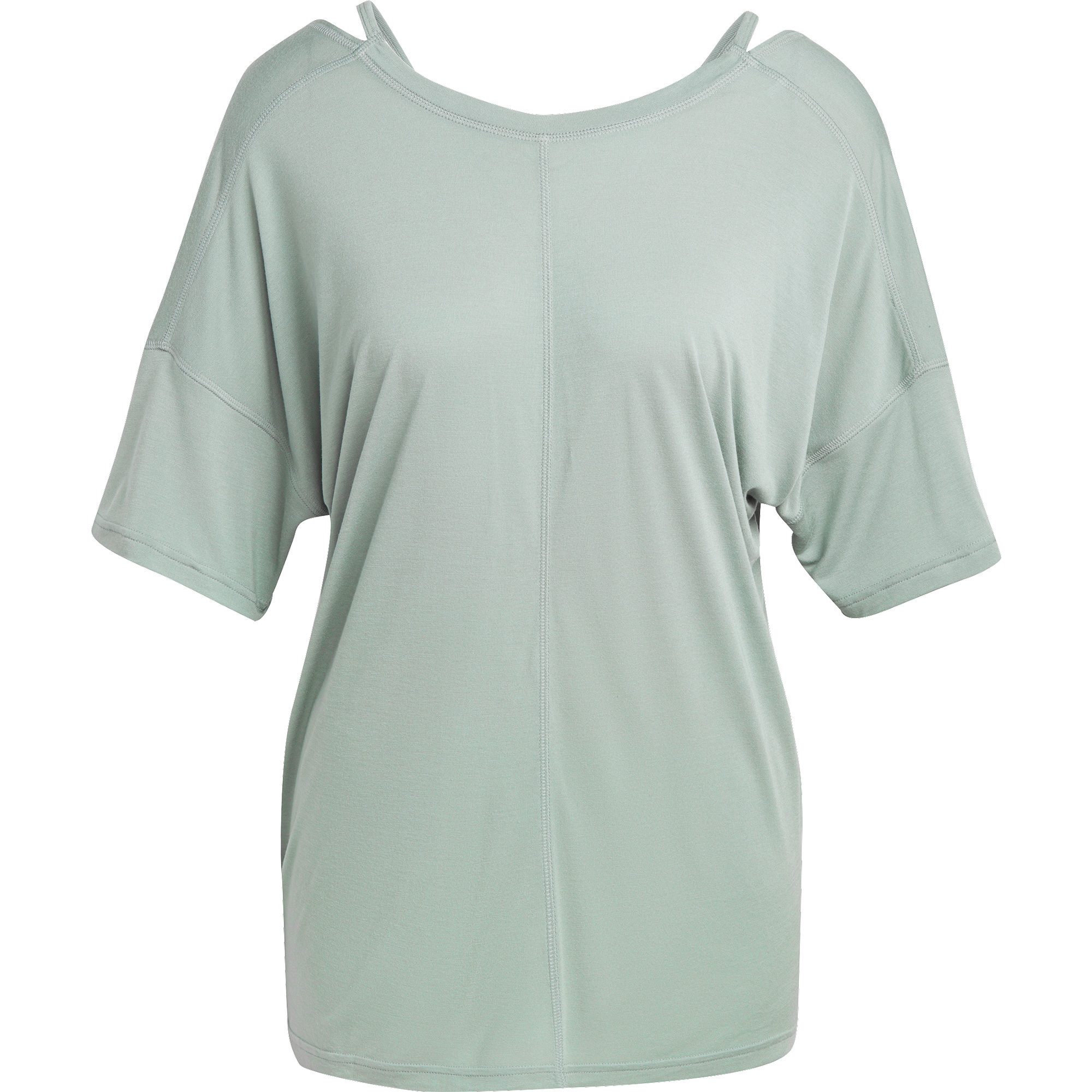 adidas Yoga Studio Oversized T-Shirt Damen silver green