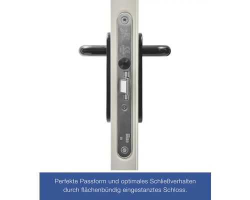 Hörmann brandwerende deur FH deurelement T30-H8-5 verzinkt (RAL 9002 grijswit) 875x2000 mm links/rechts incl. krukgarnituur