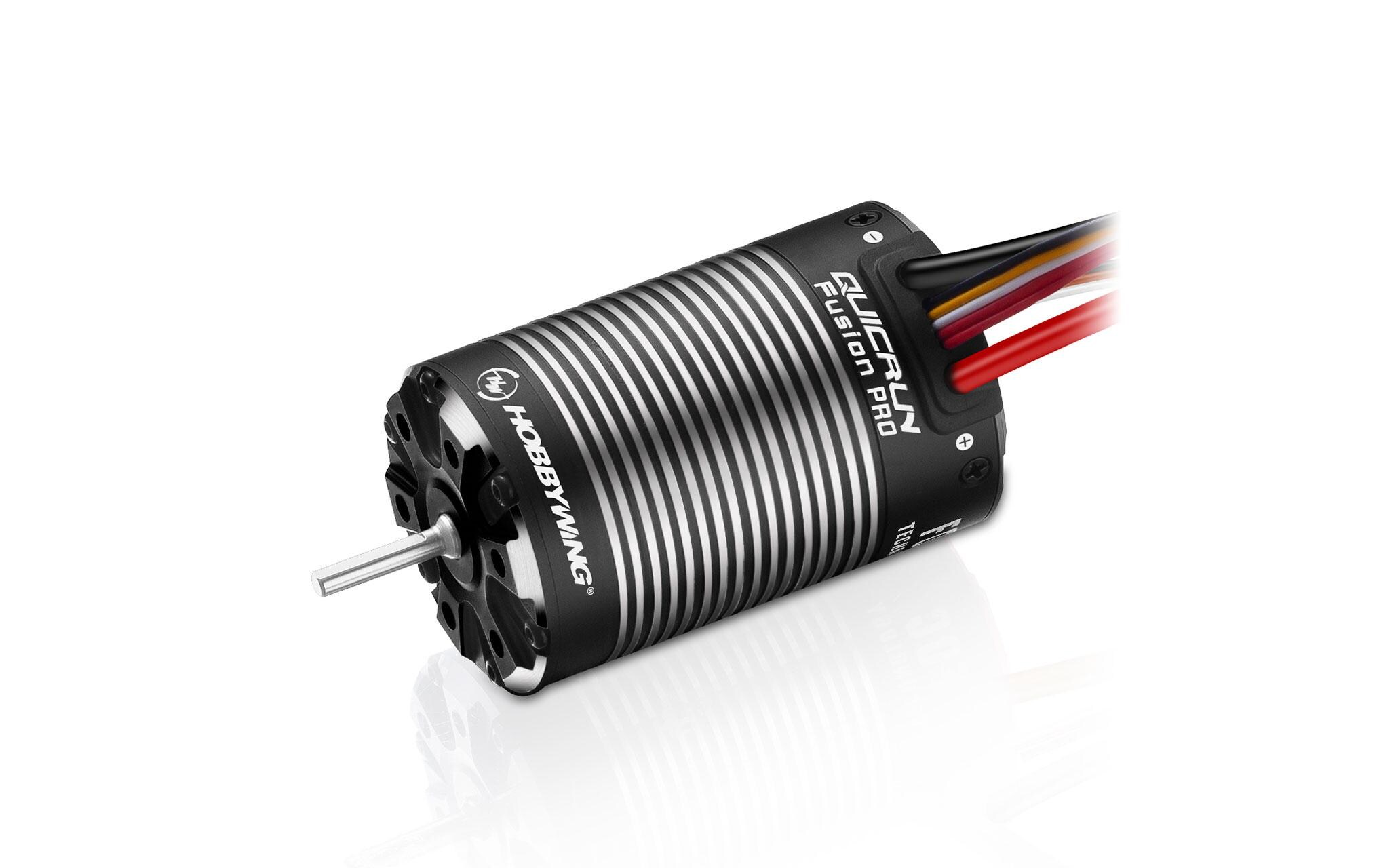 Antriebsset Quicrun Fusion Pro Combo, Crawler, 2300 kV, 2-3S<br>Brushless FOC Sensored Antriebsset für Crawler