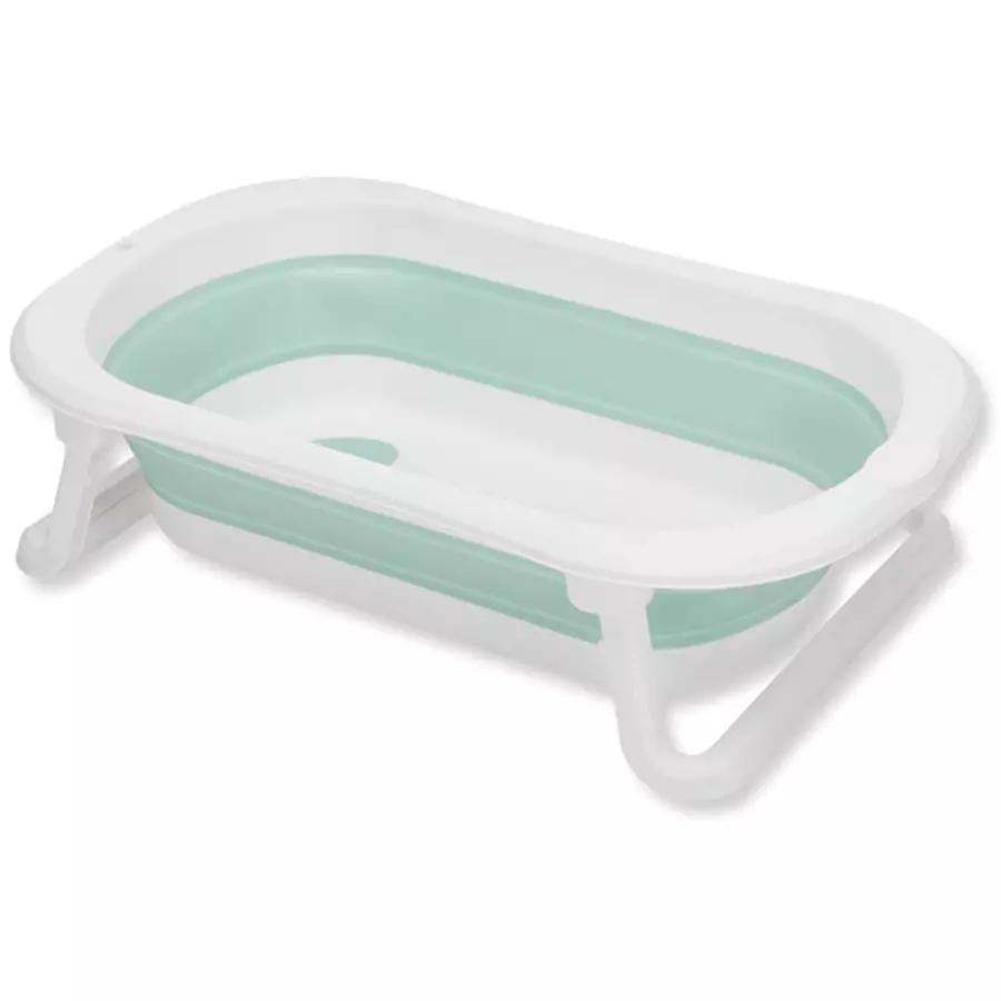 fillikid Faltbadewanne Orka salbei-weiß