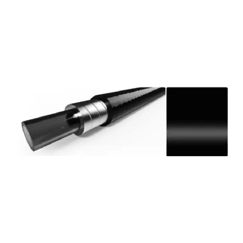 ELVEDES 10m Gaine de frein Black avec liner diamètre 5,0mm