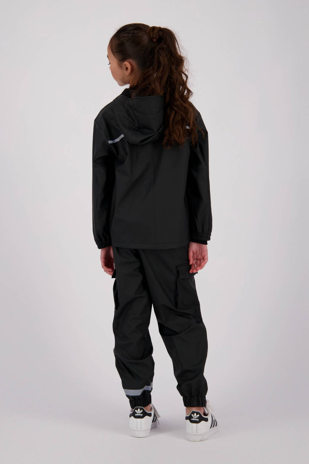 Vingino kids regenbroek Storm zwart