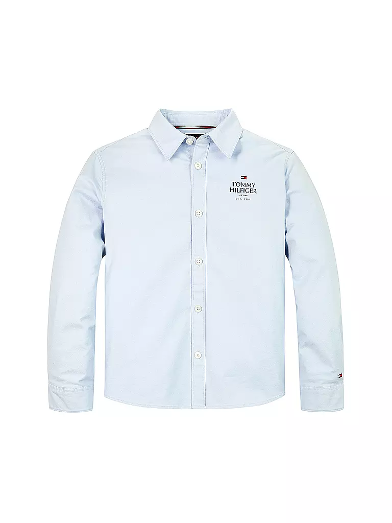 TOMMY HILFIGER Jungen Hemd  hellblau