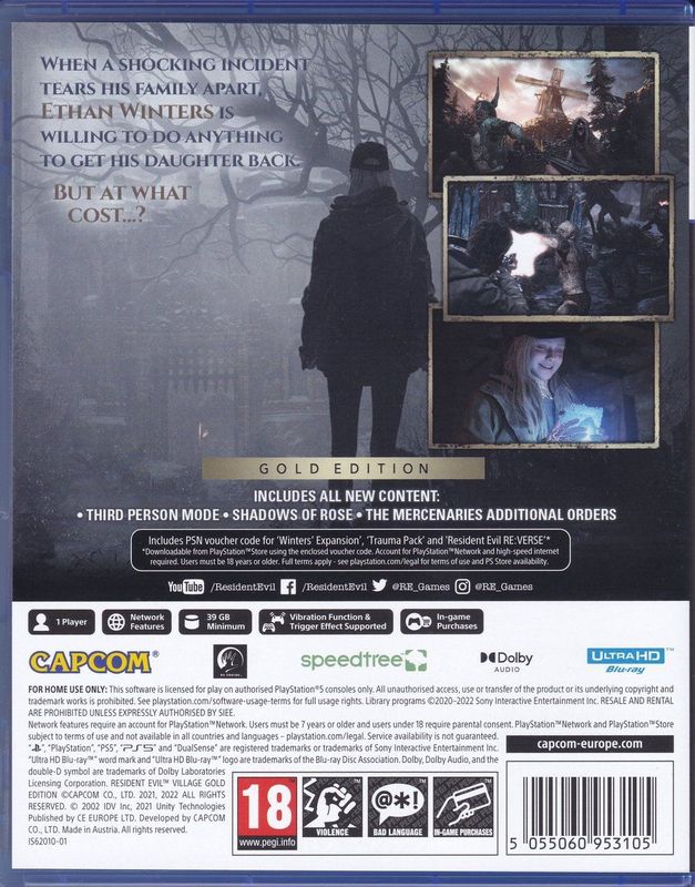Resident Evil - VIII Village Gold Edition - Bordspel - Strategie - Horror