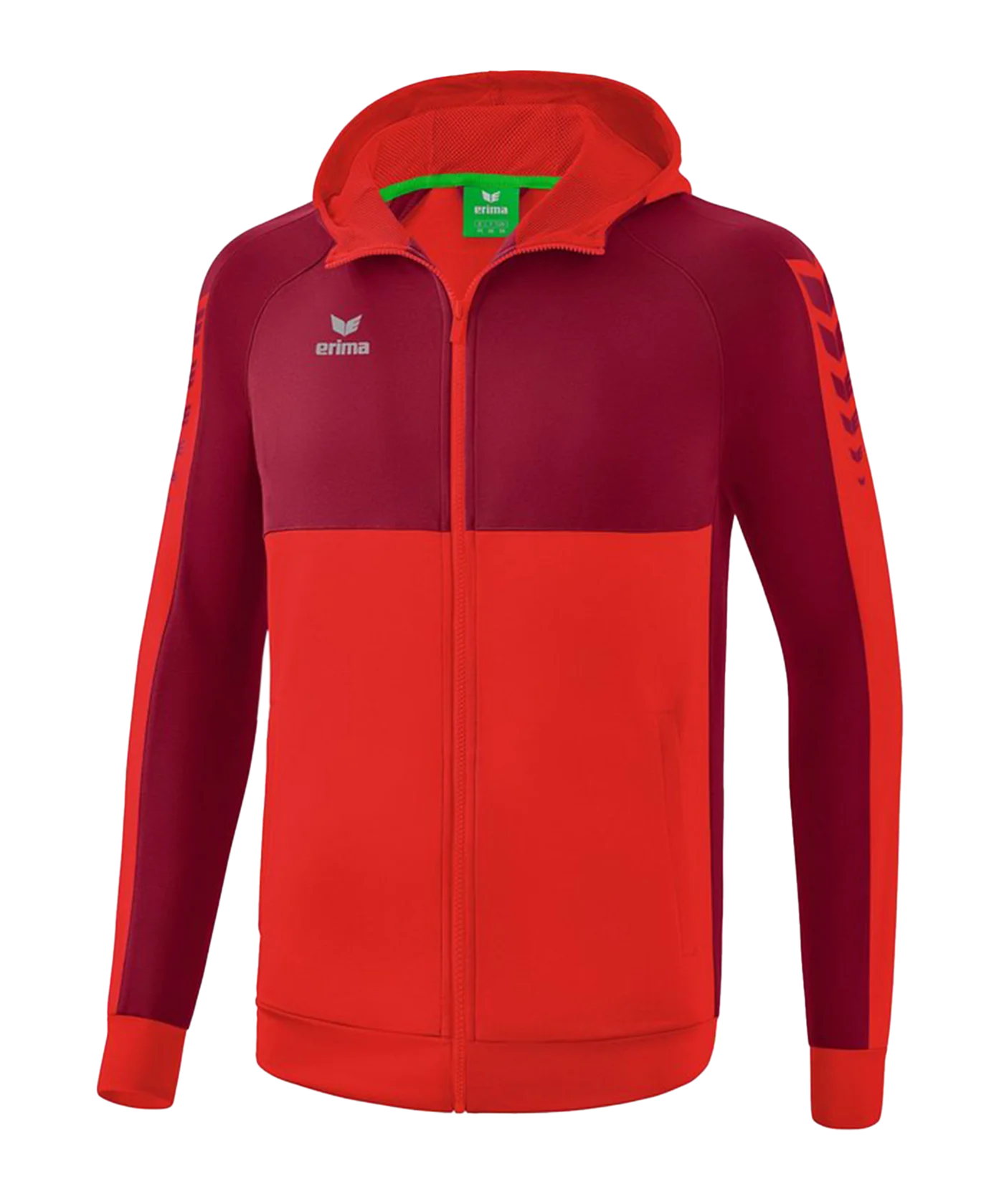 Erima SIX WINGS Kapuzenjacke Rot
