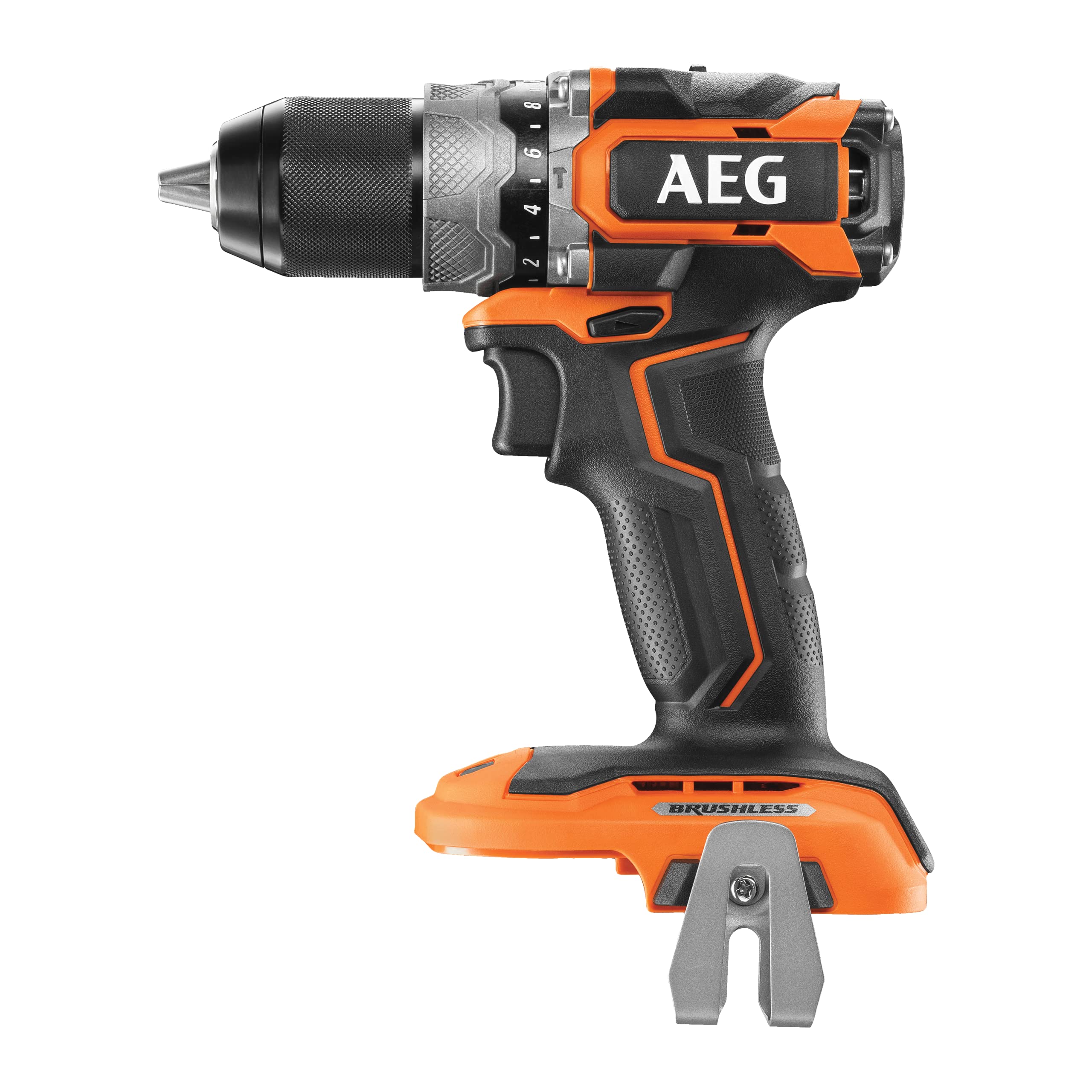 AEG - Duo Brushless : Perceuse à percussion Brushless Subcompact 18V, mini scie multi-matériaux Brushless Subcompact 18V, 2 batteries 2,0 Ah, chargeur