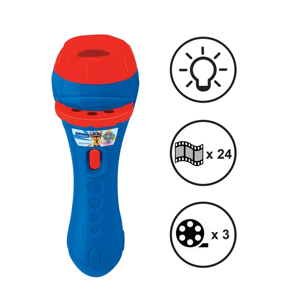 Lexibook - Paw Patrol Stories Projektor og Lommelygte - (LTC050PA)