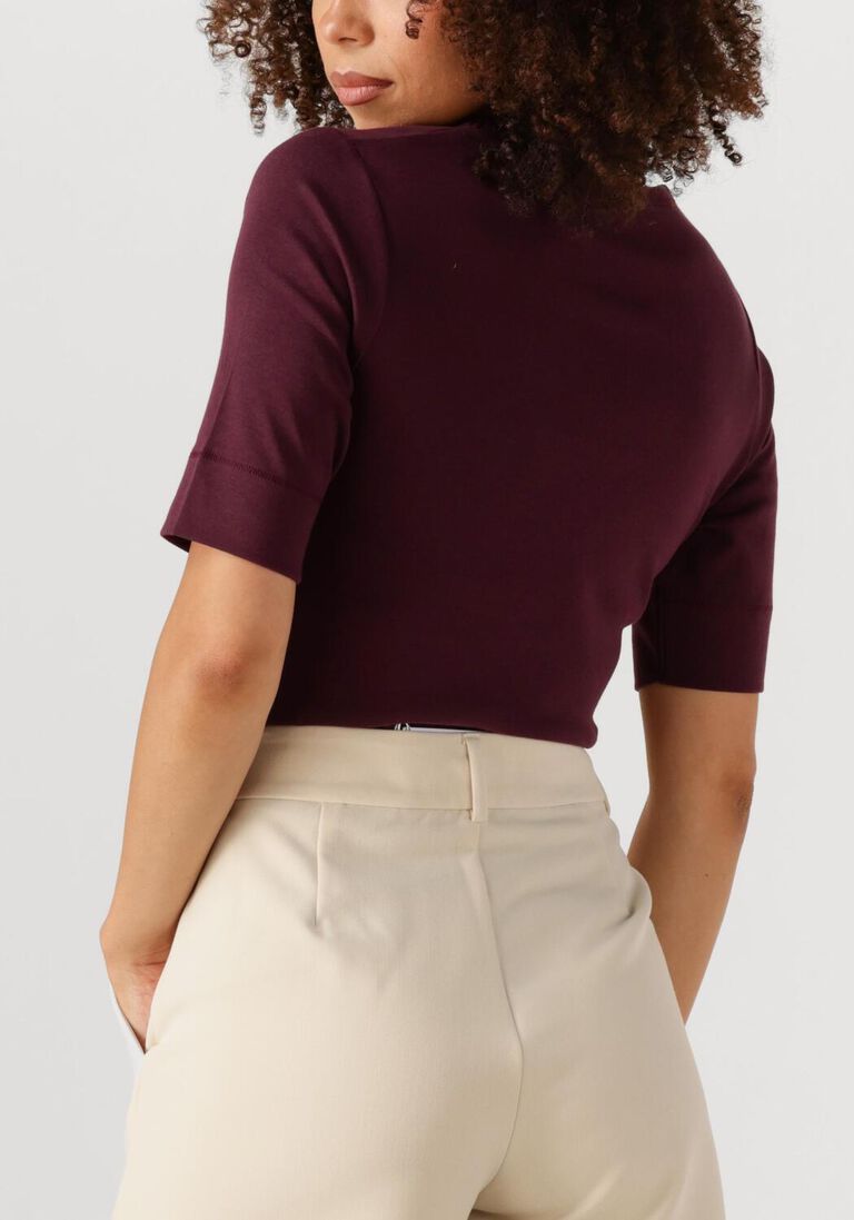 paarse co'couture top granny embroidery