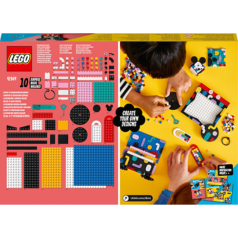 LEGO® DOTS Disney Mickey Mouse og Minnie Mouse skolestart-projektæske 41964