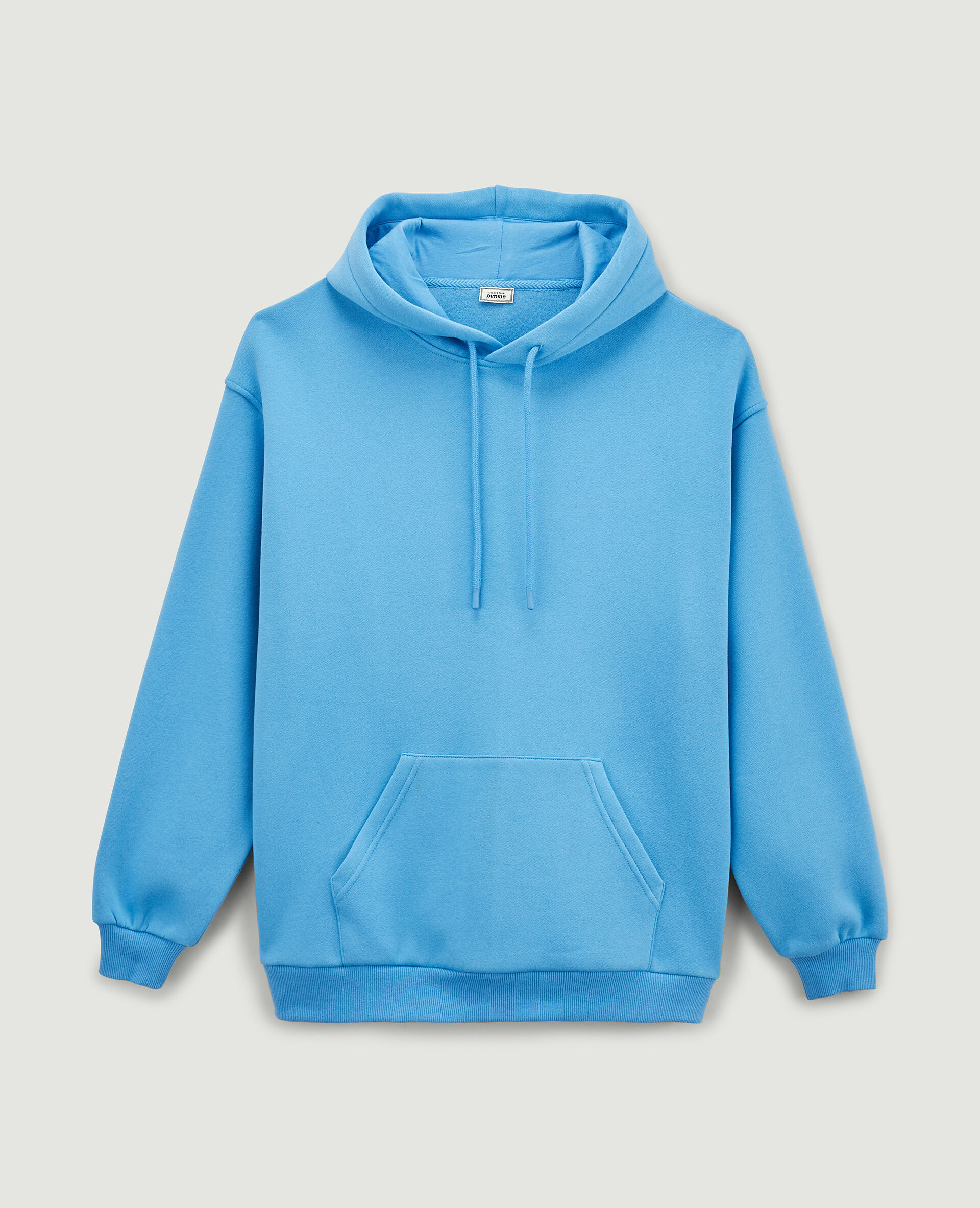 Sweat capuche - Bleu clair