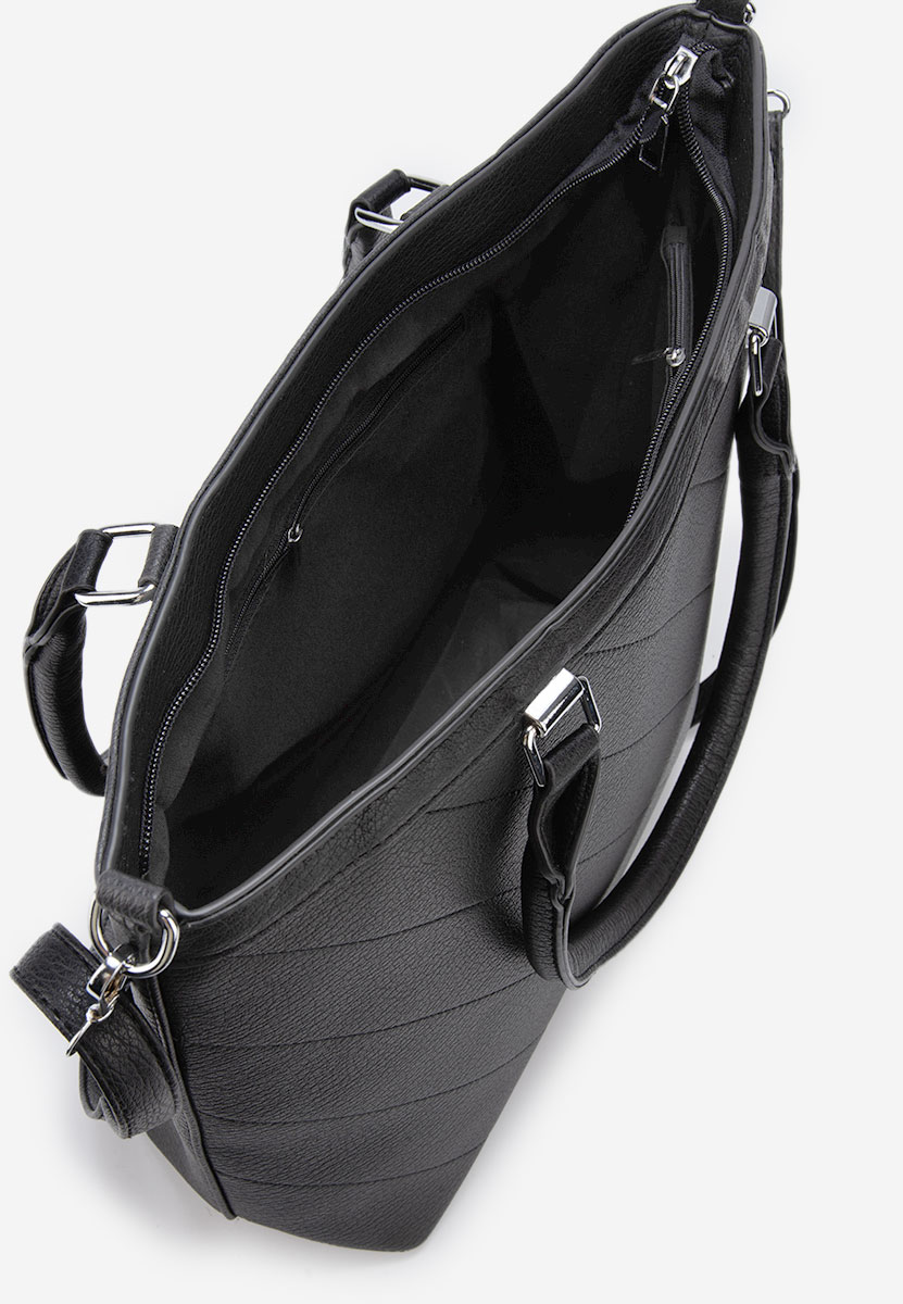 Sac bandoulière femme noire Penecia