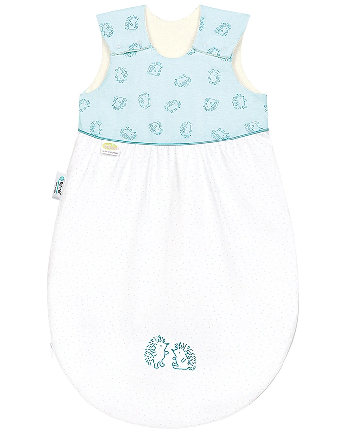 Schlafsack BABYNEST® KLIMASOFT COLD IGEL in mint