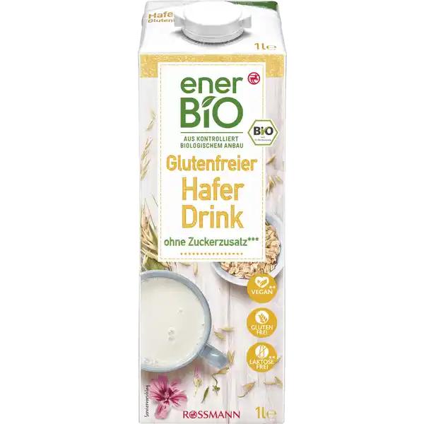 Glutenfreier Hafer Drink