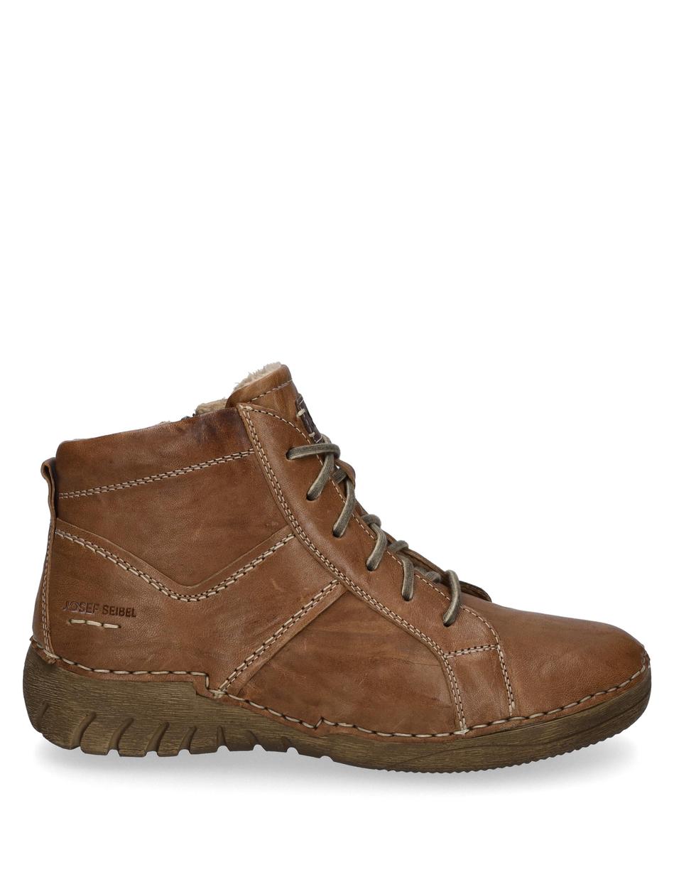 Stiefelette Felicia 01, cognac-komb