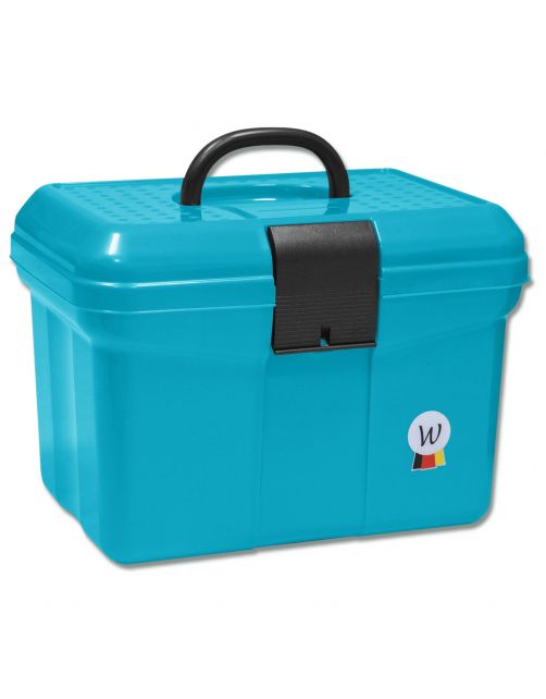 Waldhausen Poetskist - Paardenverzorging - 42x30x28 cm Azure