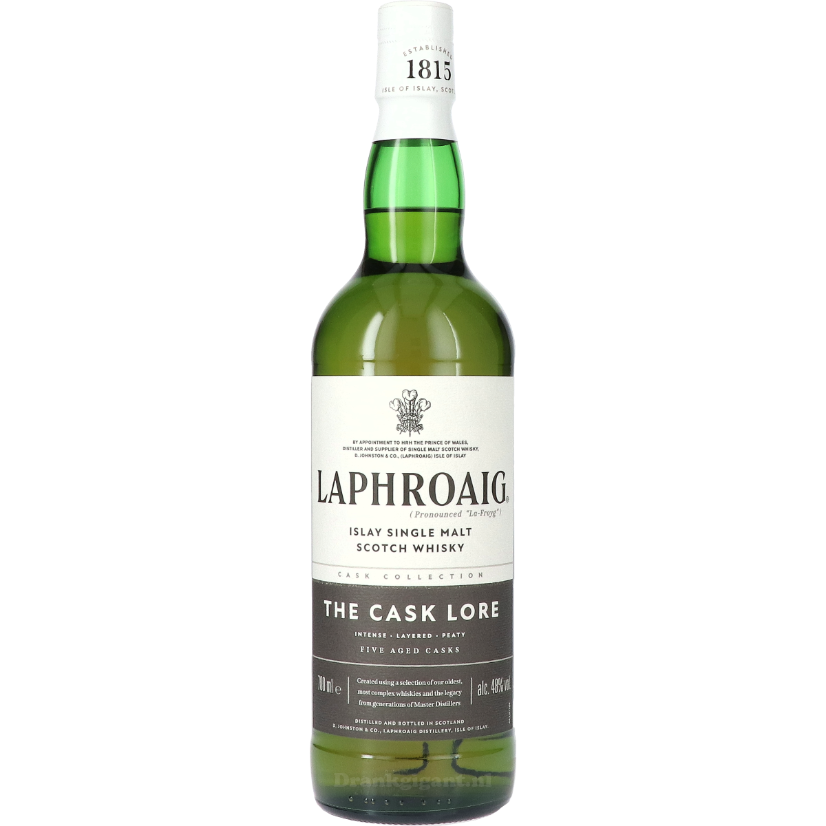 Laphroaig The Cask Lore 70 cl