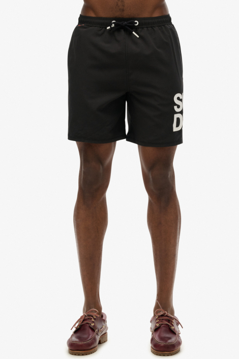 Superdry zwarte heren korte broek