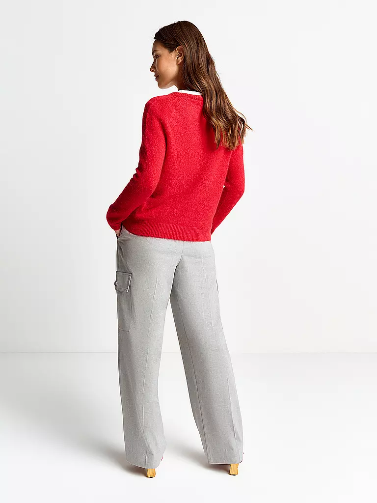 RICH & ROYAL Pullover rot