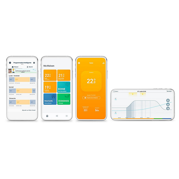 Thermostat connecté intelligent sans fil Tado° V3+
