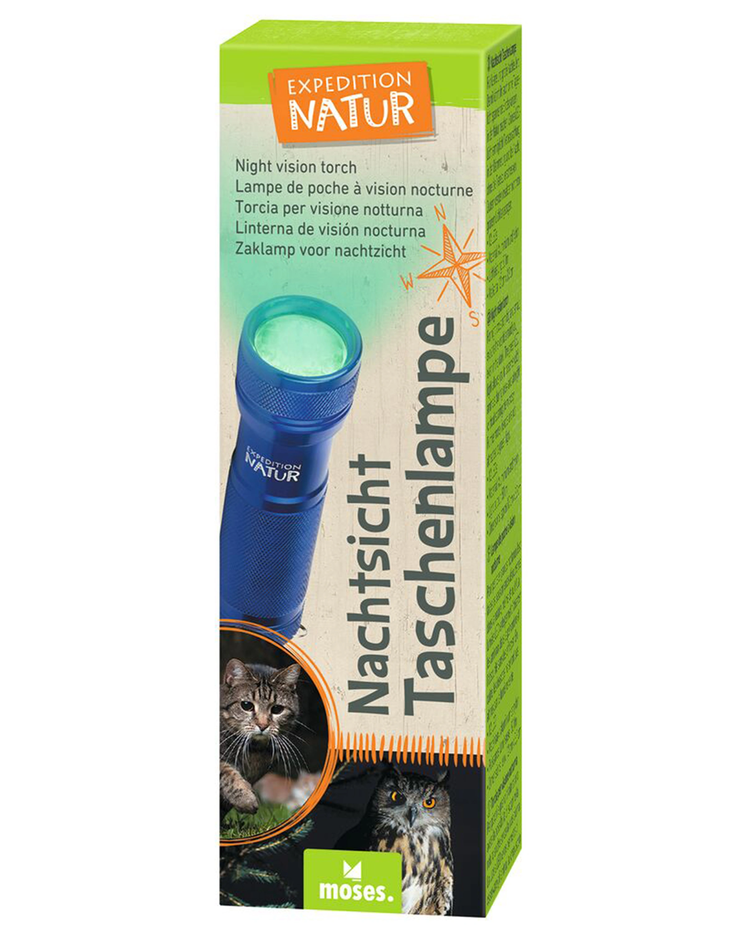 LED-Taschenlampe EXPEDITION NATUR: NACHTSICHT