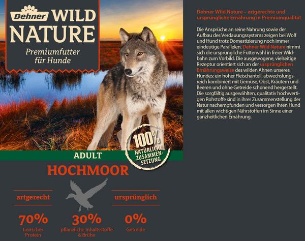Dehner Wild Nature Nassfutter für Hunde