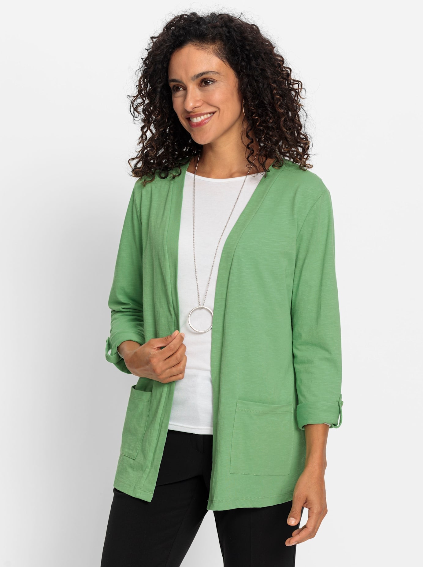 Inspirationen Shirtjacke »Shirtjacke«, 1 Stk.